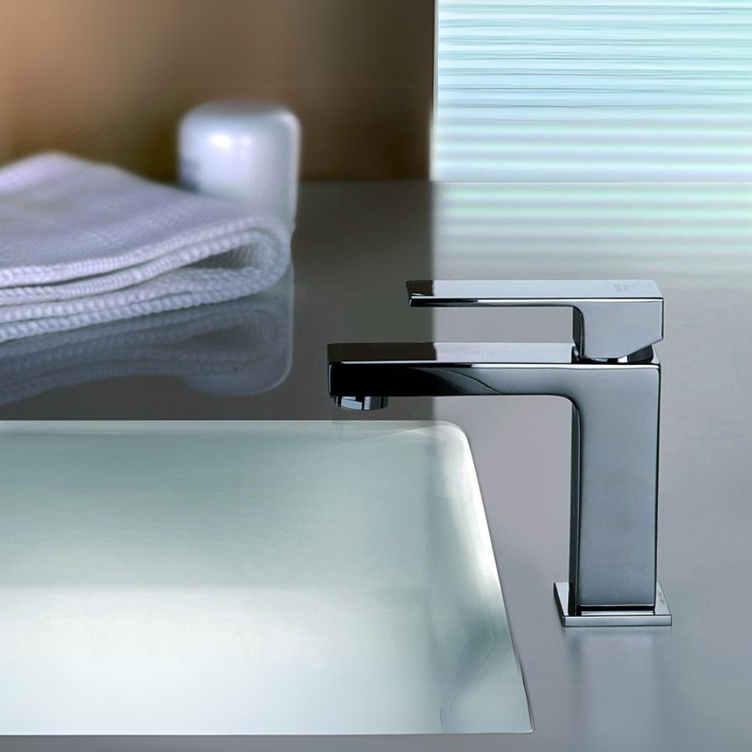 Paffoni EL071KCR Elle Miscelatore lavabo con scarico clic clac - cromo