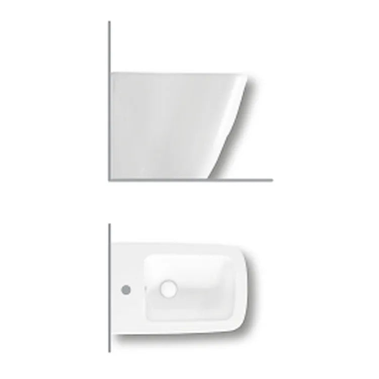 Bianca bidet 36,0x52 1f filo parete bianco  codice prod: Y1V901