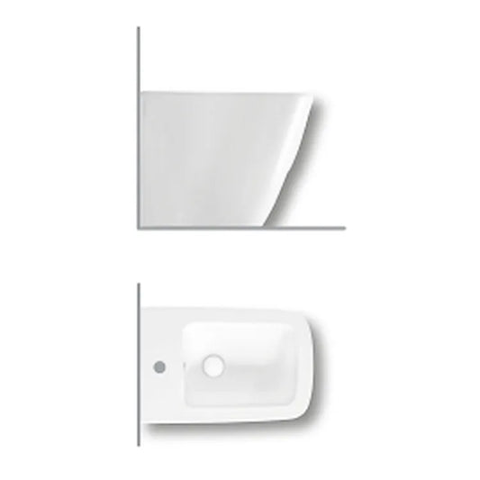 Bianca bidet 36,0x52 1f filo parete bianco  codice prod: Y1V901