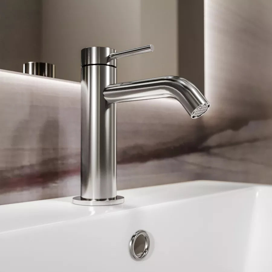 Set miscelatore lavabo e bidet con incasso doccia con deviatore cromo – Ran