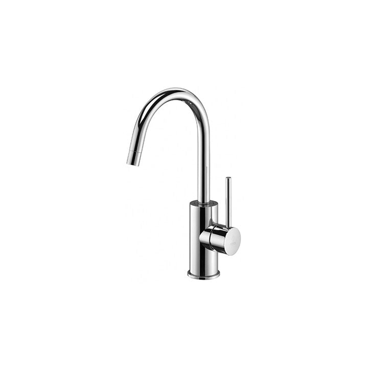 PAFFONI miscelatore lavabo s-scarico canna alta LIGHT LIG078 cromo