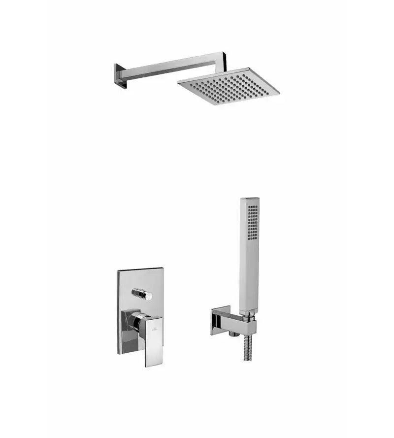 Kit completo per doccia modello quadro Paffoni Level KITLES015CR
