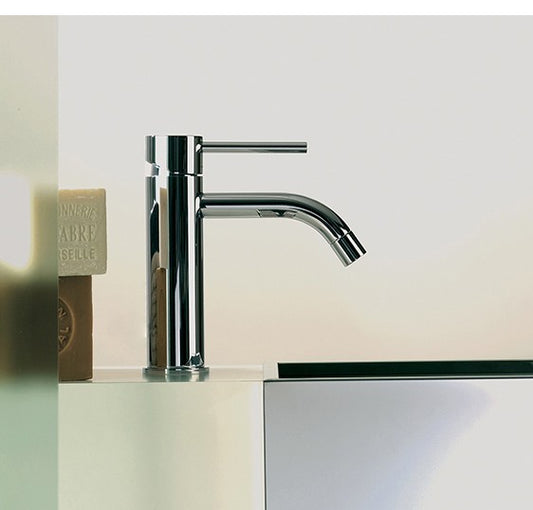 Paffoni LIG071KCR Light Miscelatore lavabo con scarico clic-clac - cromo