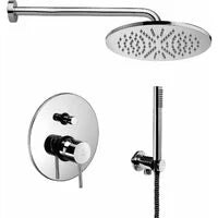 Set completo per doccia Paffoni LIGHT KITLIG015CR Cromo - Con set doccia