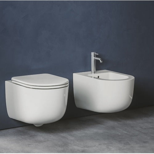 Vaso Sospeso Bianco Della Serie Futura - HATRIA